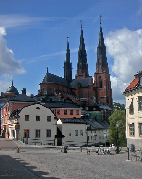 Uppsala Cathedral. Photo by David Castor